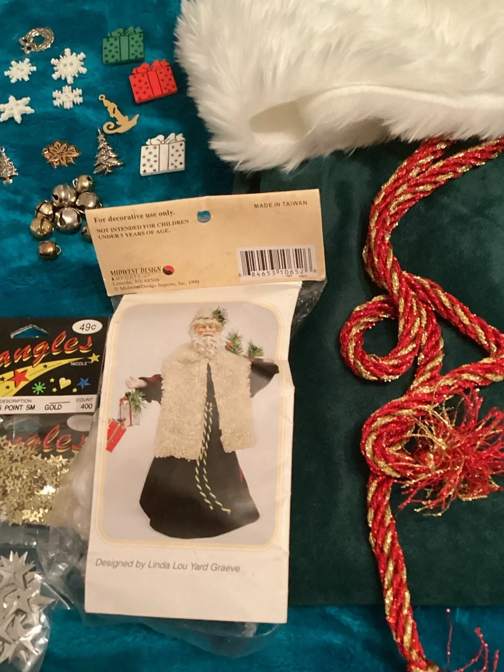Santa and Angel Kits in green